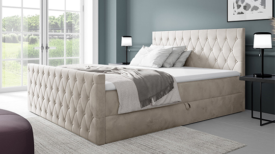 Kaj je boxspring postelja?