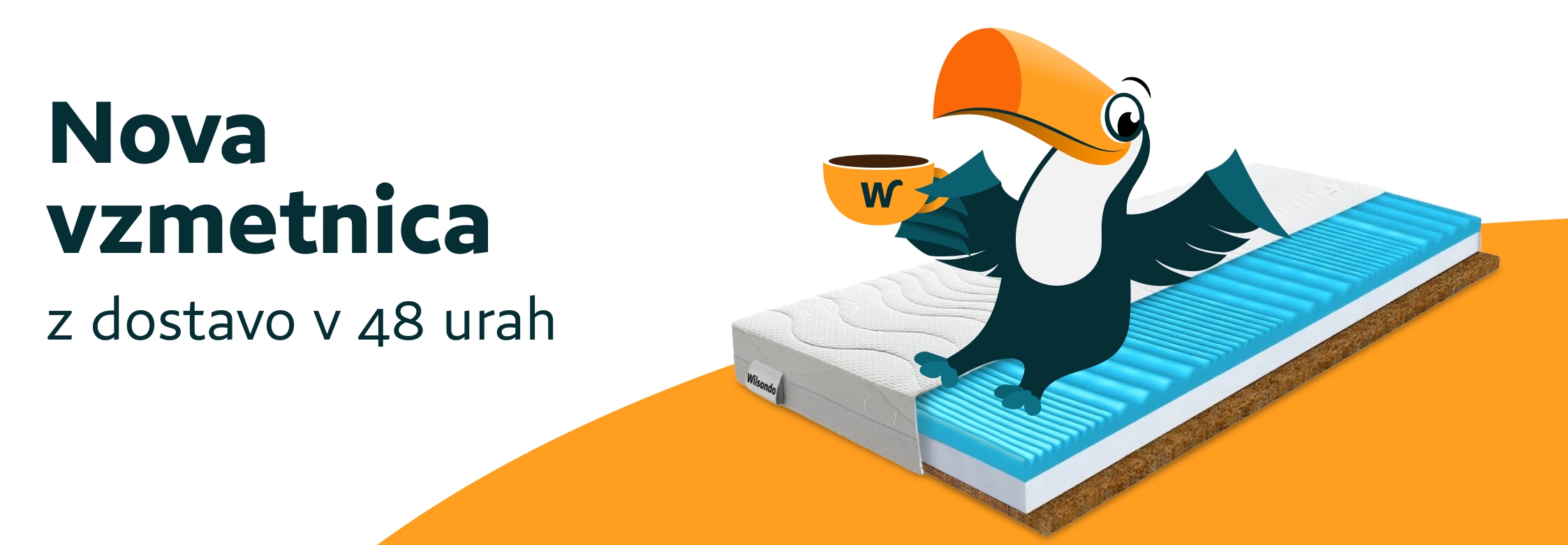 Nova vzmetnica z dostavo v 48 urah | Wilsondo.si