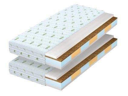 Penasta vzmetnica Nizios s kokosom 90x200