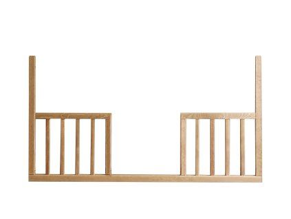 Ograja za posteljico Noble Cot 120x60 - oreh