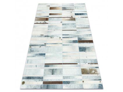 Sivo-bež preproga Patchwork