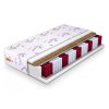 Vzmetnica z žepkastimi vzmetmi s kokosom Dax 80x200x24 cm - prevleka Lavender