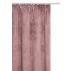 Velur zavesa Velvet pudrasta 140x270