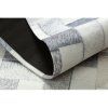 Sivo-bela patchwork preproga Patchwork