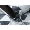 Sivo-bela preproga Patchwork