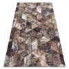 Slogovna rjava preproga Patchwork